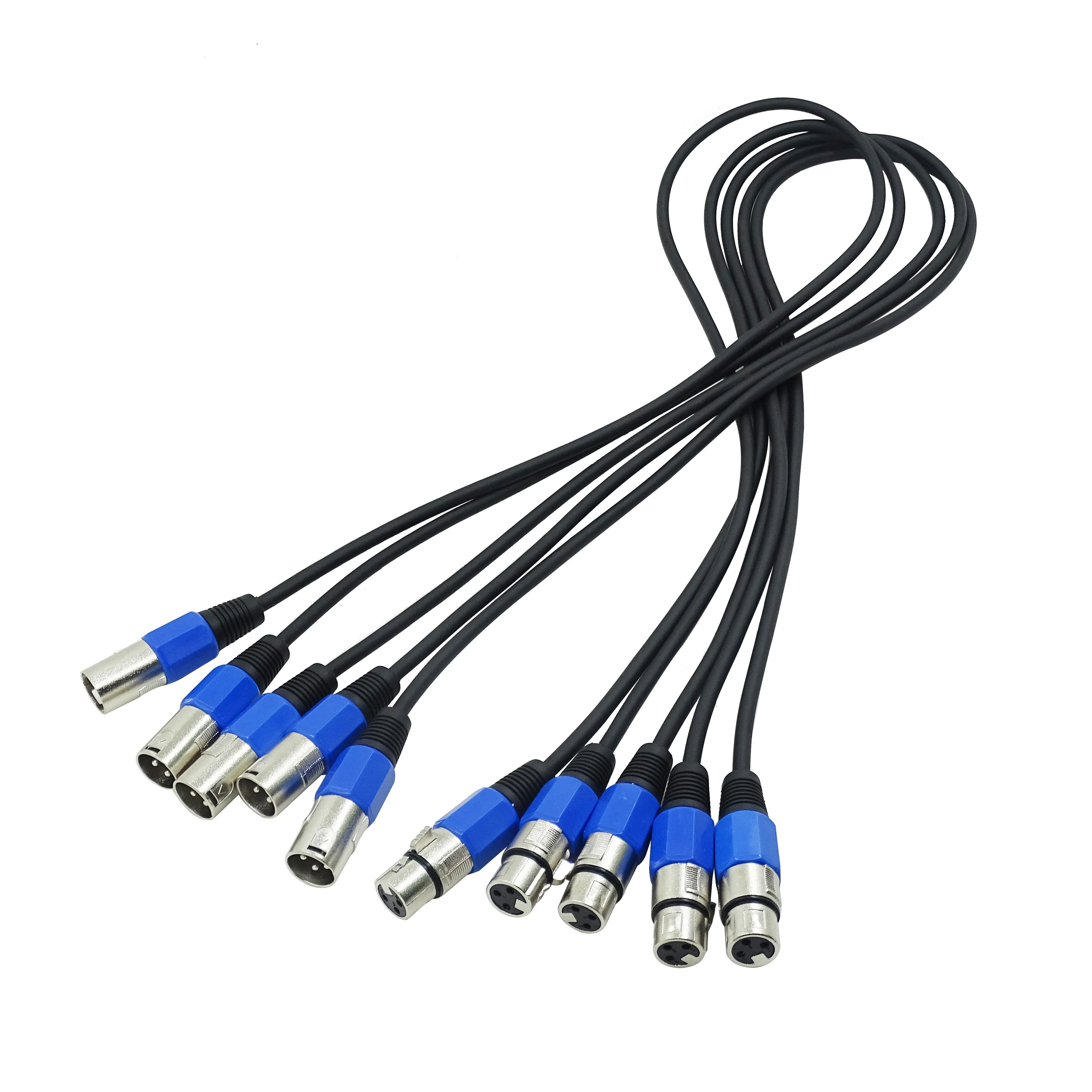 5 шт./лот 3 контактная сигнальная линия DMX (1 м 6 7 8 9 10 15 20 м) используется для