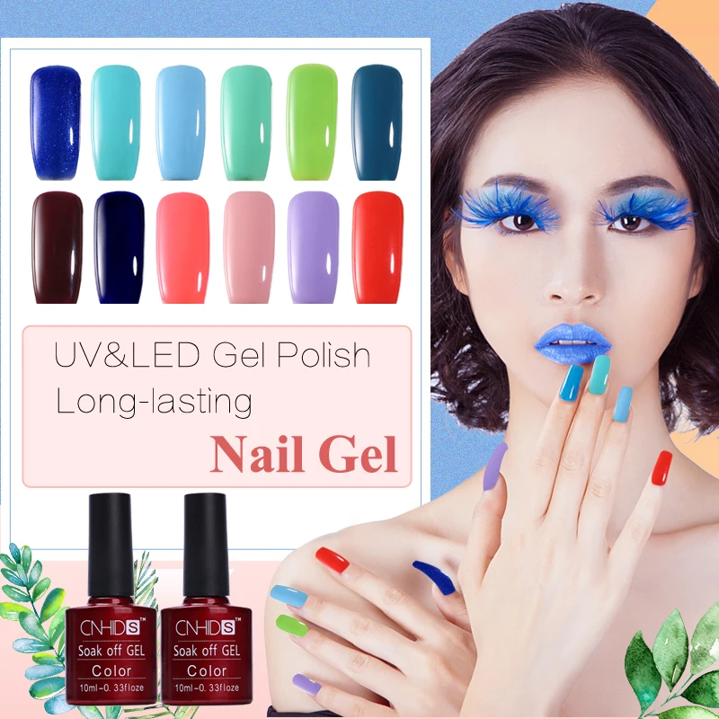 CNHIDS Brand Gel Nail Polish 132 Color Long lasting Soak Off Nail Gel