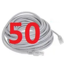 50 # B 2018 кабель высокого Скорость 1000 м RJ45 CAT6 сети Ethernet плоский кабель для локальной сети UTP Патч кабели для маршрутизаторов