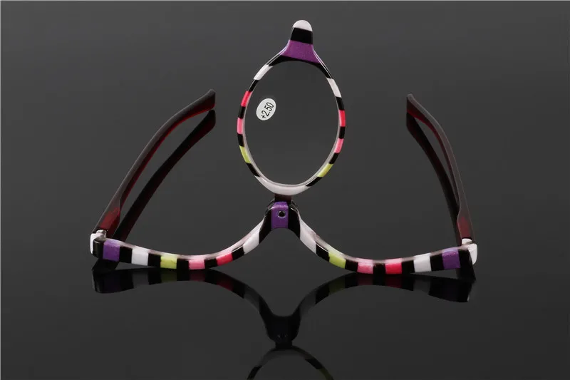 Tanie S5024 specjalnie używaj makijażu okulary do czytania makijaż ruchomy jeden len czytnik okularów dla kobiet