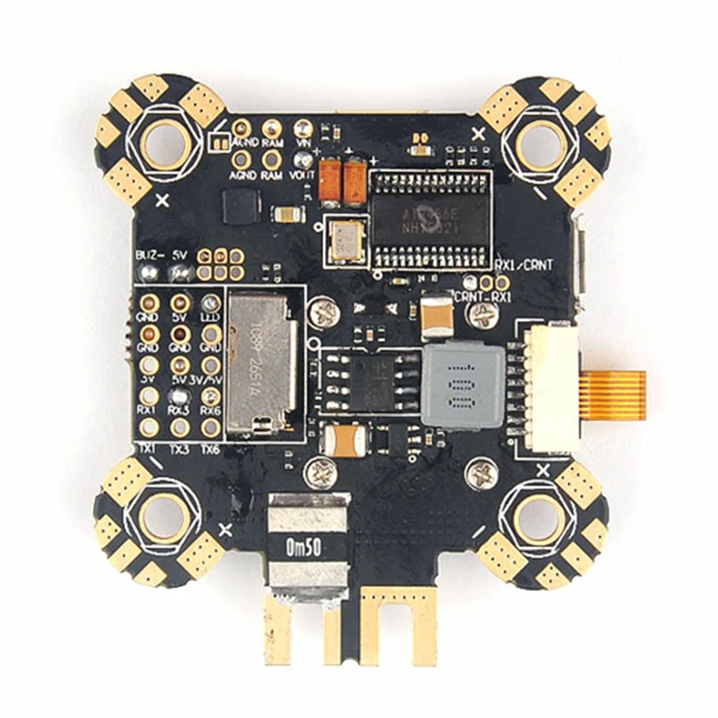 Панель управления полетом F4 Pro V4 + OSD PDB амортизация для FPV гоночного дрона