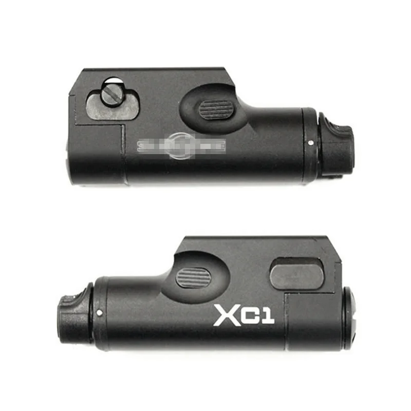 Tactical Ultra Light Compact Pistol Revólver Lanterna Paintball Airsoft Militar Caça Luz Arma Cqc Xc1 11 Cheap Luzes de armas