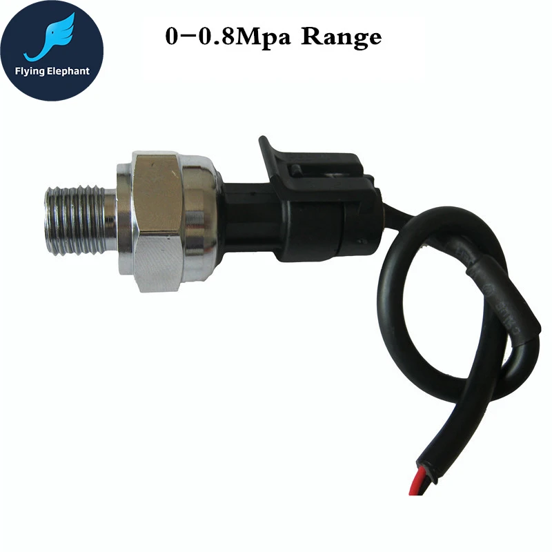 0 0.8 Mpa 0 116 PSI Water Gas Pressure Sensor Air Compressor Pressure