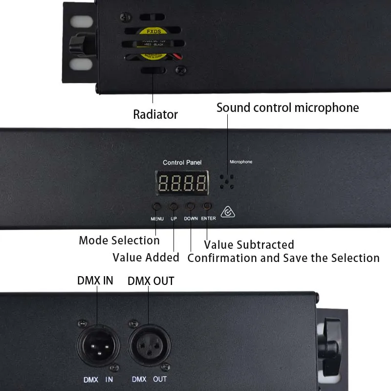 Atotalof 9LED дежурное освещение dmx бар света диско ди-джей лазер для вечеринок огни для KTV дома Хэллоуин Рождество 27 Вт проекционное освещение