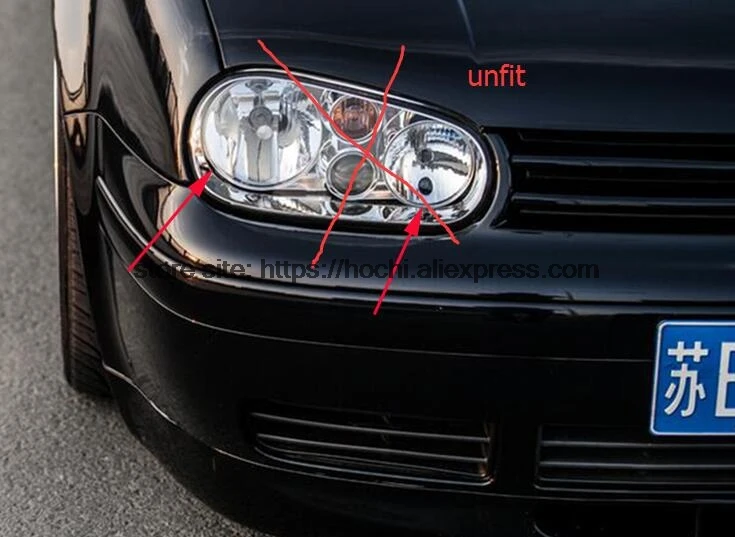 Высокое качество COB Led светильник Белый Halo Led angel eyes Кольцо для Volkswagen golf 4 golf 4 MK4 R32 VR6 1998-2004 с объективом