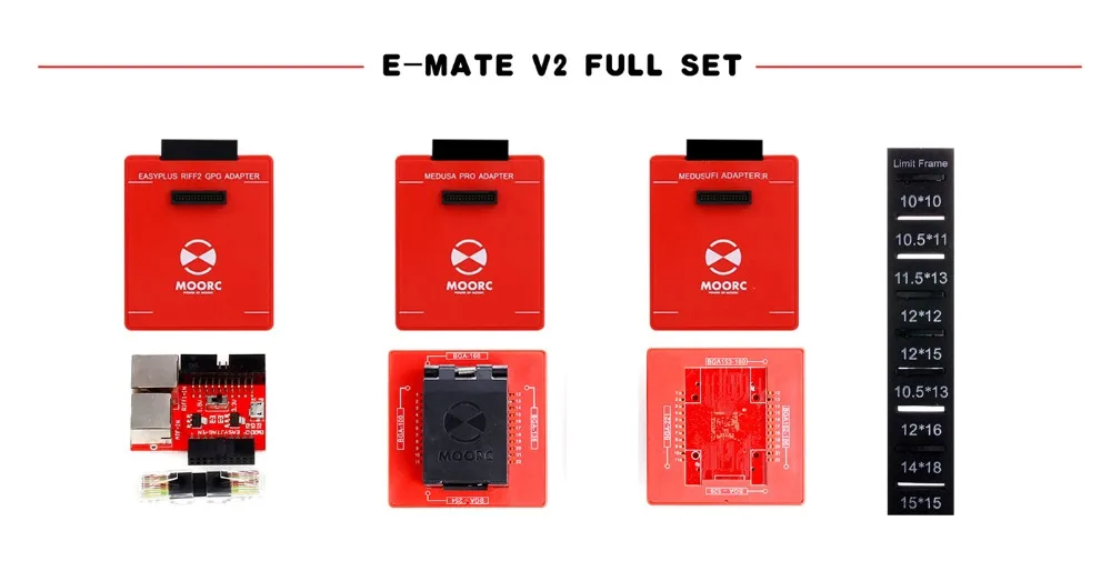 E MATE V2 обновленная версия mate box pro и простое обновление гнезда до 13 в 1 поддержка BGA100