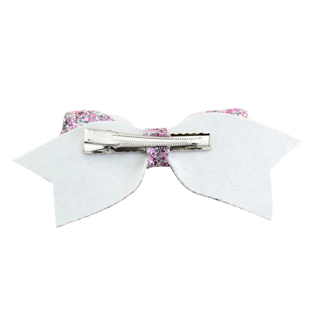 Épingles à cheveux scintillantes pour bébé fille, grand nœud, pince à cheveux pour enfants, accessoires pour cheveux, Retal, femmes, 881, 5 pouces, 1 pièce