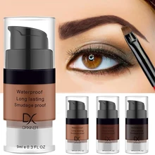 Крем для бровей, хна, коричневый, черный, тату, ТИНТ, пигмент, стойкий, для глаз, профессиональный макияж, для бровей, усилитель, жидкий гель