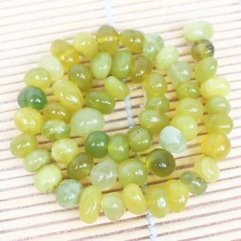 

Natural 6-12mm Korean Jades Freeform Loose Beads 15",Min. Order is $10,we provide mixed wholesale for all items !