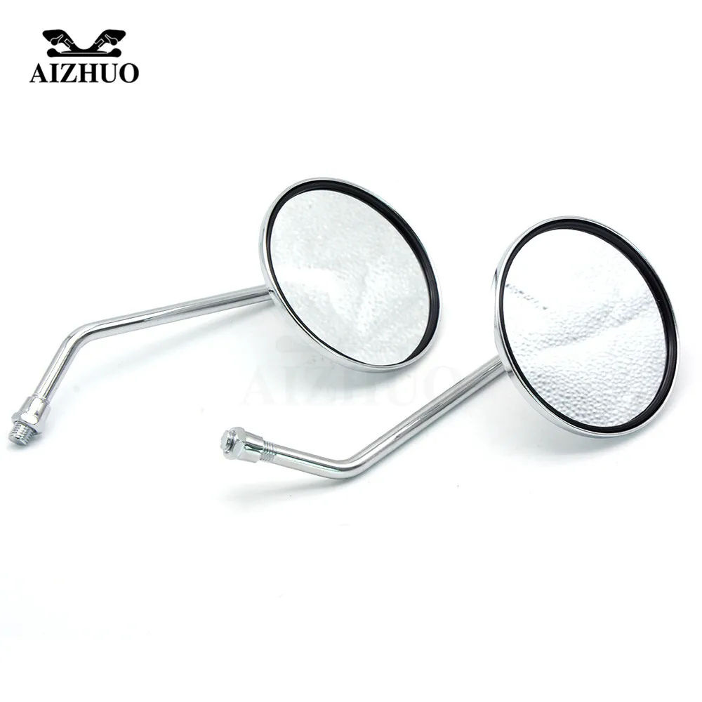 8/10mm Motorcycle Rearview Mirrors side Mirror round mirror for Yamaha YZF R6 YZFR6 2005-2016 2006 2007 2008 2009 2010-2015