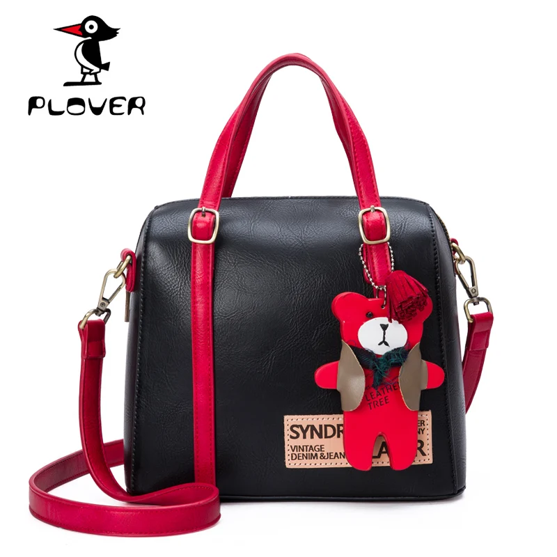 PLOVER Women Bags Vintage Leather Tote Bag Luxury ...