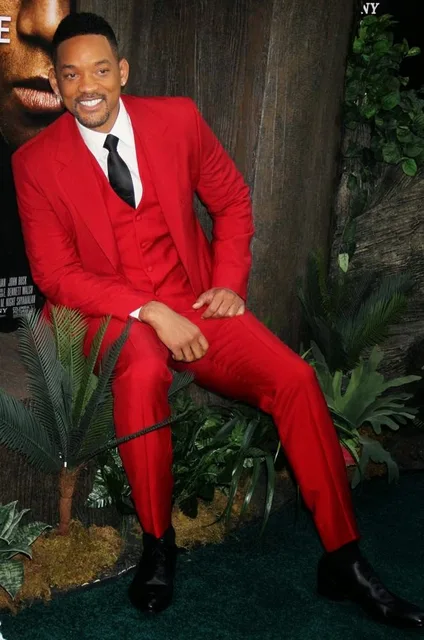 all red tuxedos