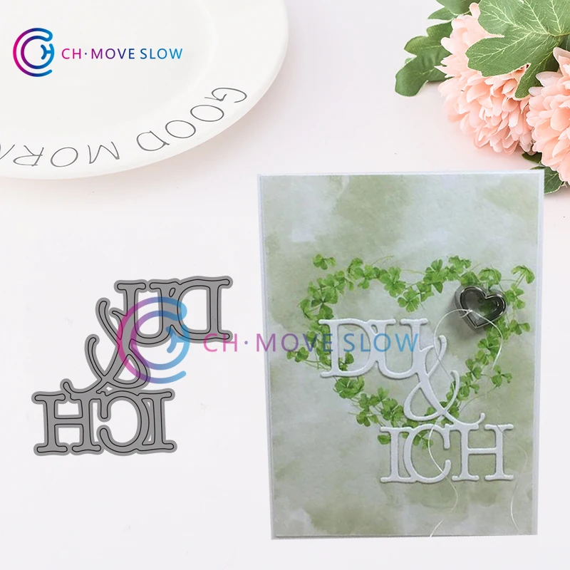 

CH 2019 New Arrival DUICH Letter Metal Cutting Dies Stencils for DIY Scrapbooking/photo Album Decorative Embossing DIY Paper