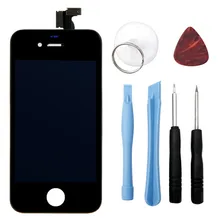 LCD Screen Display Touch Digitizer Assembly For Iphone 4S With Open Tools Replacement Part Assembly P0601 T18 0.35