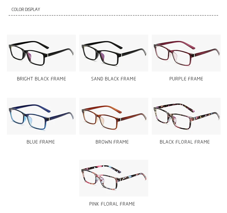 Новинка 2019 года цветок очки популярные оправа для компьютерных очков для женщин мужчин анти-синий излучения защиты квадратный
