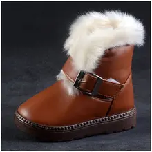 Mode étanche bébé garçon chaussures d’hiver neige bottes pour un enfant en bas âge garçon