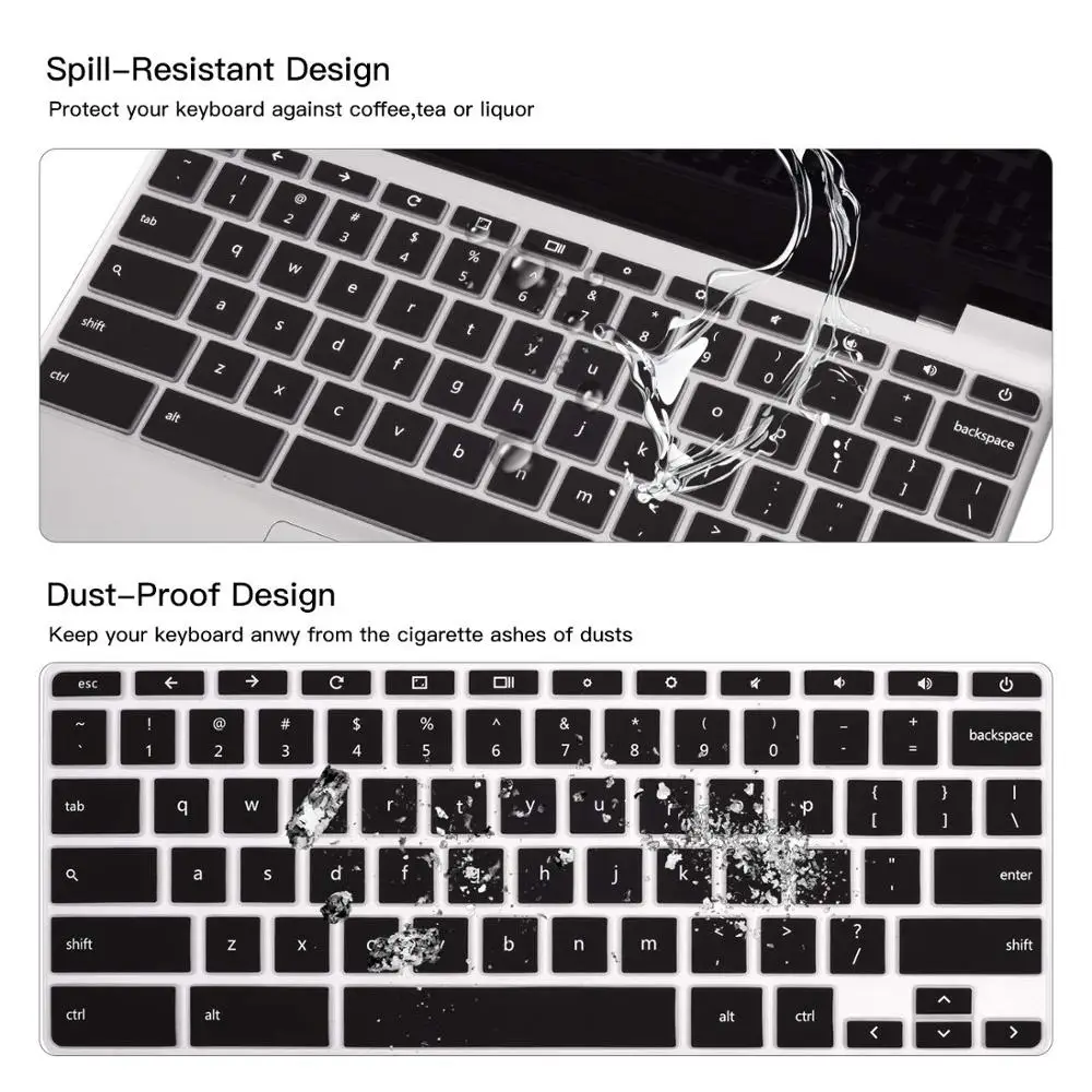 Американская английская силиконовая клавиатура для ноутбука Обложка Macbook New Pro 13