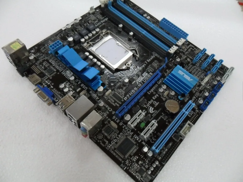 Cena Oryginalna płyta główna do asusa P7H55 M USB3 DDR3 LGA 1156 płyt 16GB USB2.0 USB3.0 SATA3 H55 używane płyta główna pulpitu na już dziś,