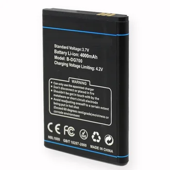

B-DG700 For Doogee DG700 TITANS2 4000mAh Mobile Phone Replace Batterie High Quality Rechargeable Accumulator