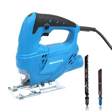 KKmoon многофункциональные электрические пилы для деревообработки домашний ручной лобзик моторный инструмент serra Циркулярный с 2 шт. пильные диски 220 В 710 Вт