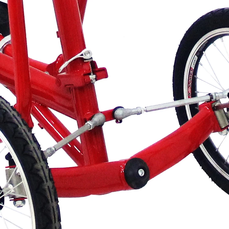 folding three wheel bike