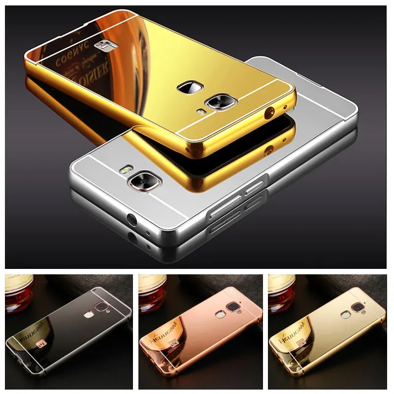 

Leeco Le S3 X626 Case Mirror Aluminum Metal Frame + Hard PC Back Cover For Letv Leeco Le 2 X527 / le 2 Le2 Pro X620 X520 X622