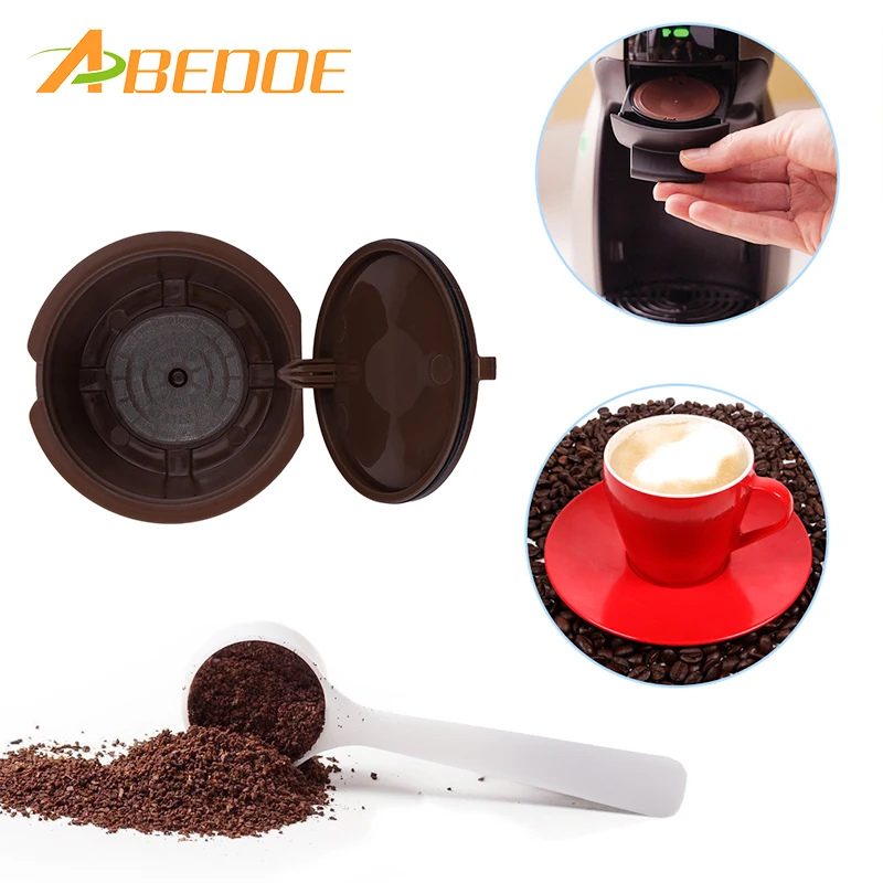 ABEDOE Refillable Dolce Gusto Coffee Capsules Nescafe Dolce Gusto