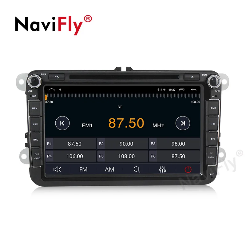 Perfect Android 9.1 8" 2din Car dvd radio Multimedia player for VW Volkswagen/PASSAT b6 b7/Golf 5 6/TOURAN/POLO/SHARAN GPS Navigation 3
