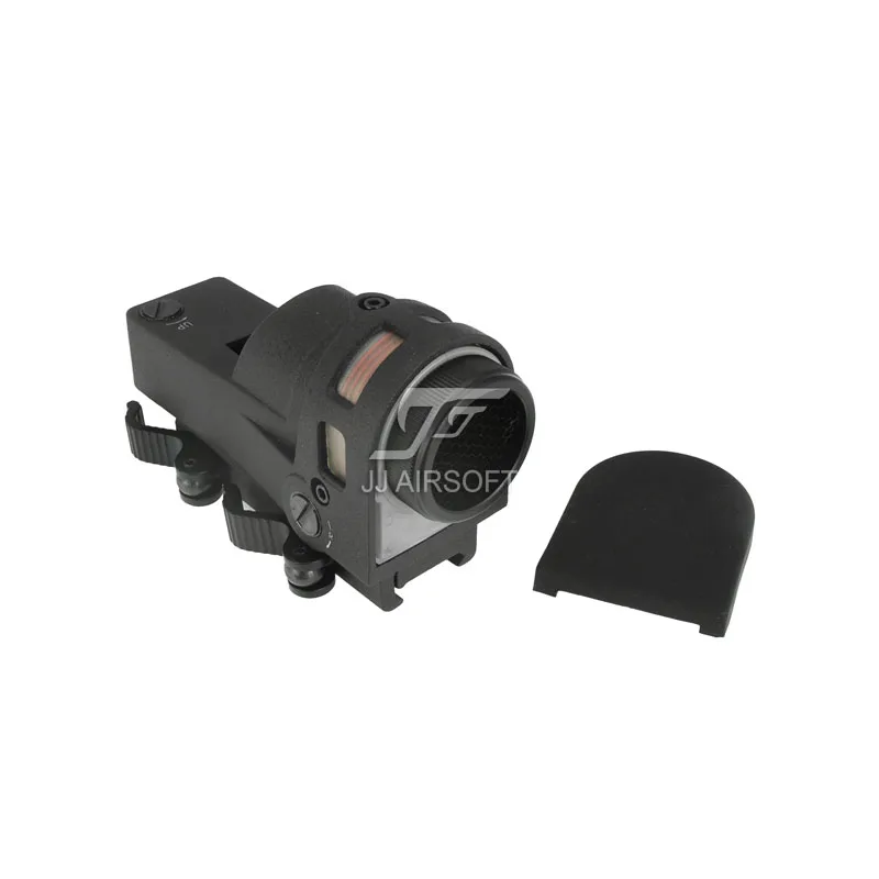 

JJ Airsoft MEPRO M21 Red Dot Reflex Sight with killflash / Kill Flash (Black/Tan) Bull's Eye Reticle