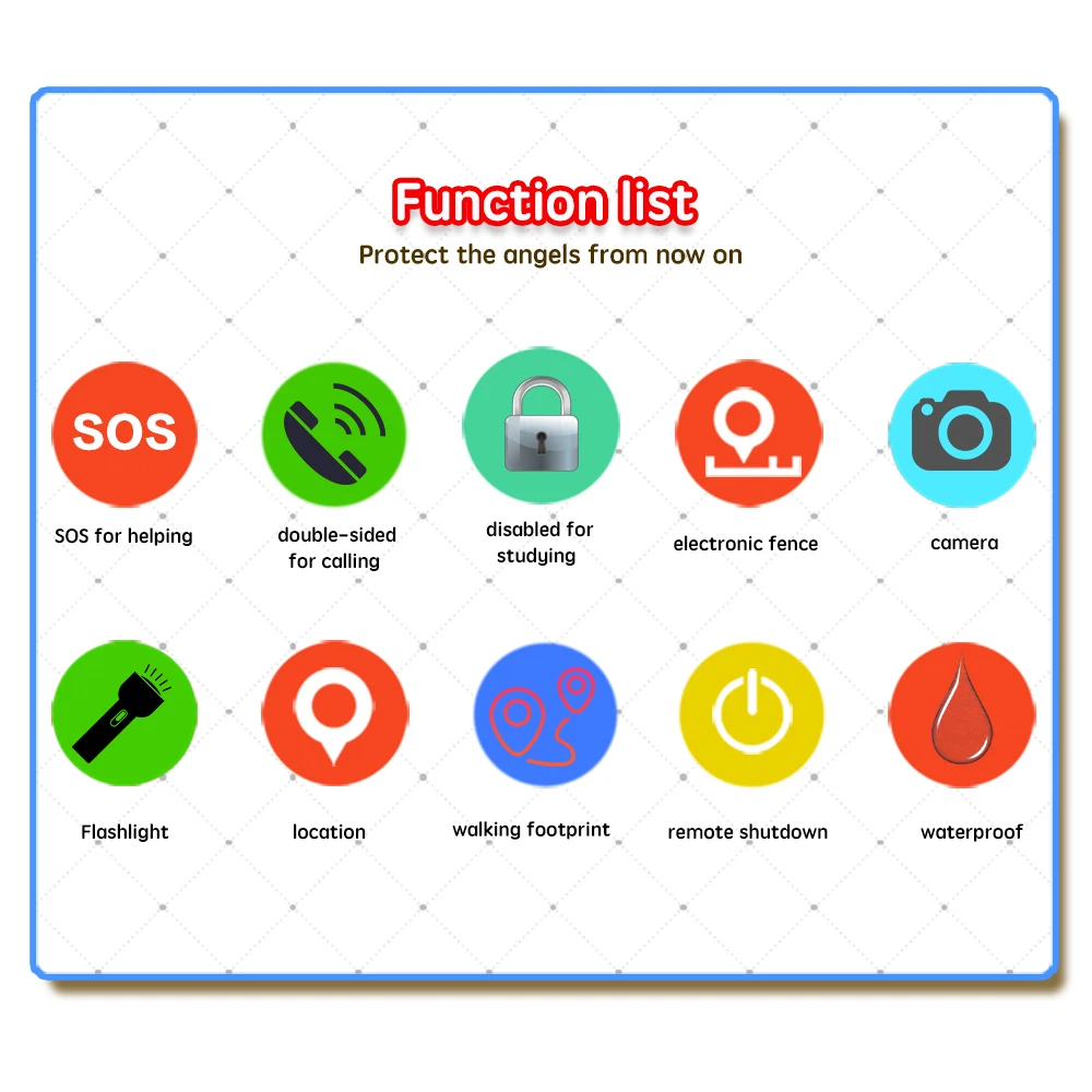 V6G Детские Смарт часы GPS позиционирование телефона детские телефон SOS дети