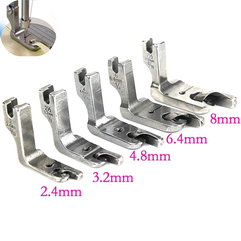 

All size industrial sewing machine hemmer presser foot/feet for Juki Brother Typical Consew Sunstar Singer Jack free shipping