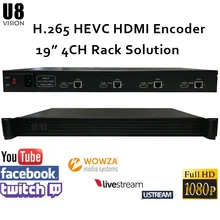 H.265 HEVC MPEG-4 AVC/H.264 HDMI Video Encoder HDMI Transmitter live Broadcast encoder H264 encoder