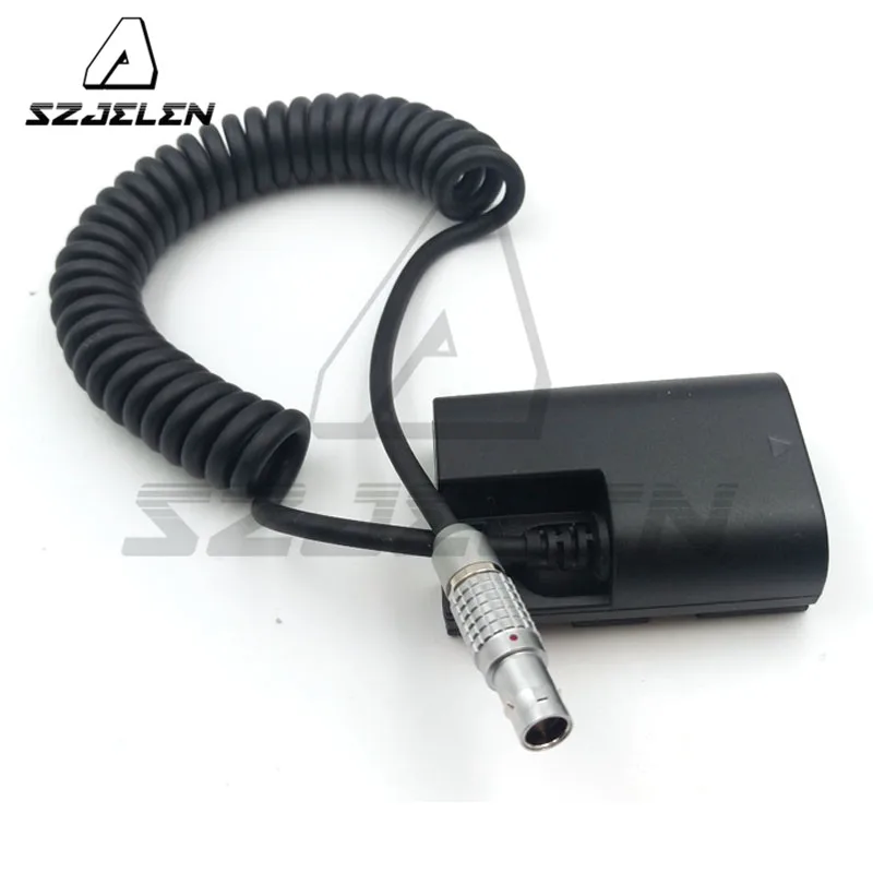 

2-PIN plug to Canon LP E6 Input 14.8V output 8V ,Lanparte-LP-E6-Power-Coupler-DC-Dummy-Battery-Pack-For-Canon-5D2-7D-60D-5D3