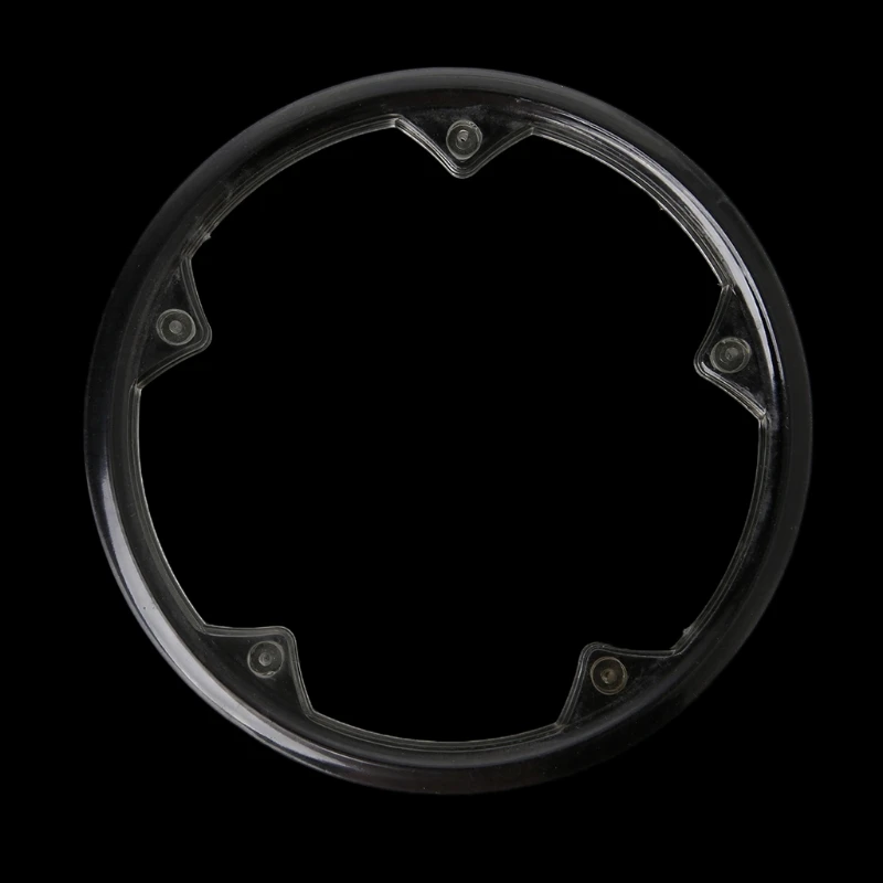 5 Holes Bike Bicycle Crankset Cap Protect Chain Wheel Cover  Guard  Plastic 