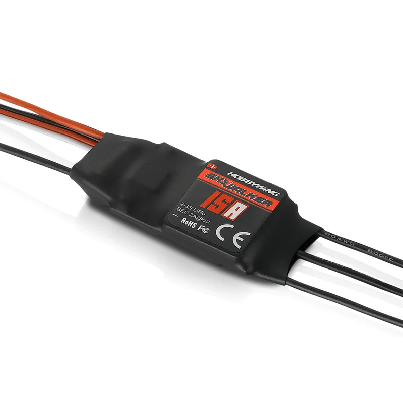 HobbyWing SkyWalker Series Brushless ESC Electronic Speed Controller for RC Airplane quadcopter 15A 20A 30A 40A 50A 60A 80A