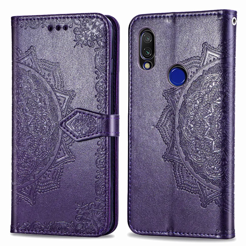 Чехол-книжка Redmi 7 для Xiaomi Redmi 7, кожаный чехол с магнитной застежкой, чехол-кошелек для Xiomi Redmi 7, крышка глобальной версии 6,26 дюйма