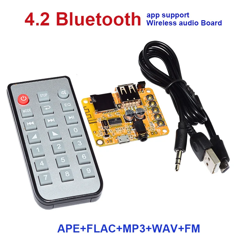 Аудиоприемник Hi Fi с поддержкой Bluetooth 4 2 и TF карт|audio module|radio modulemp3 decoder board |