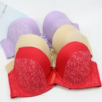 

Underwear Sexy Lingerie Women Bra Set Lace Panties Hollow Transparent Comfy Underwear Cup D