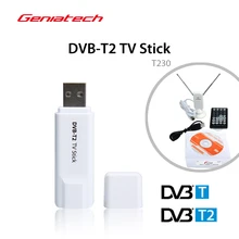 DVB-T2 GENIATECH MyGica USB ТВ-тюнер T230C DVB-C T2 DVB-T HD TV с лицензией для России, Таиланд, Колумбия, Европа Win10