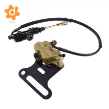 Hidráulica Cilindro Mestre Do Freio A Disco Traseiro Pinça Sistema para 110cc 125cc Motocicleta Scooter Ciclomotor Dirt Pit Bike