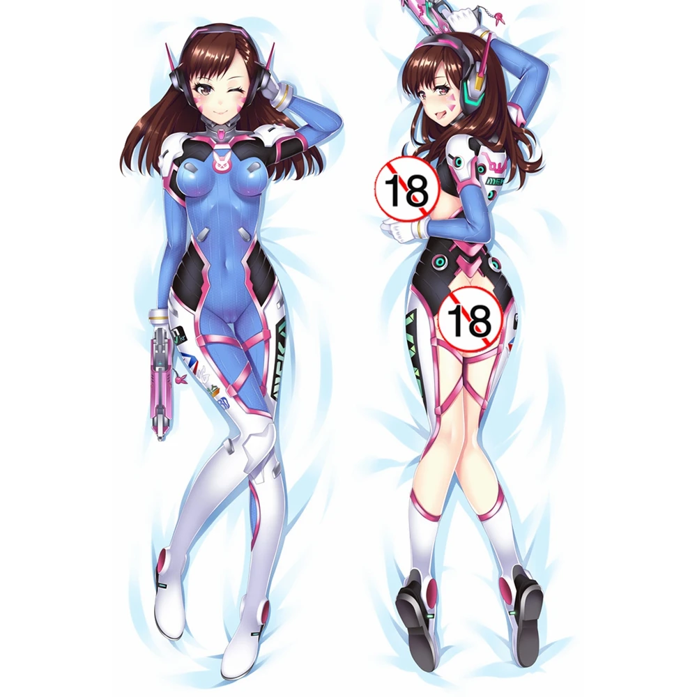 Аниме JK Горячая игра Девушка OW D. Va Song hana Dakimakura Косплей тело Чехол для подушки Dva декоративная подушка