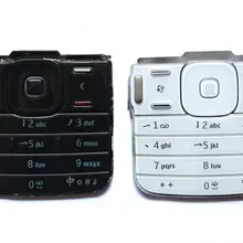 Клавиатура Кнопки для Nokia N79 белый черный