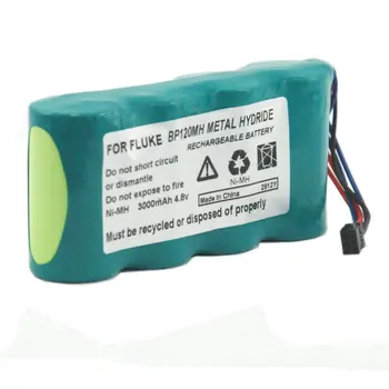 

New for Flu ke BP120MH FLU KE 123 125S 125 F125S 124 battery