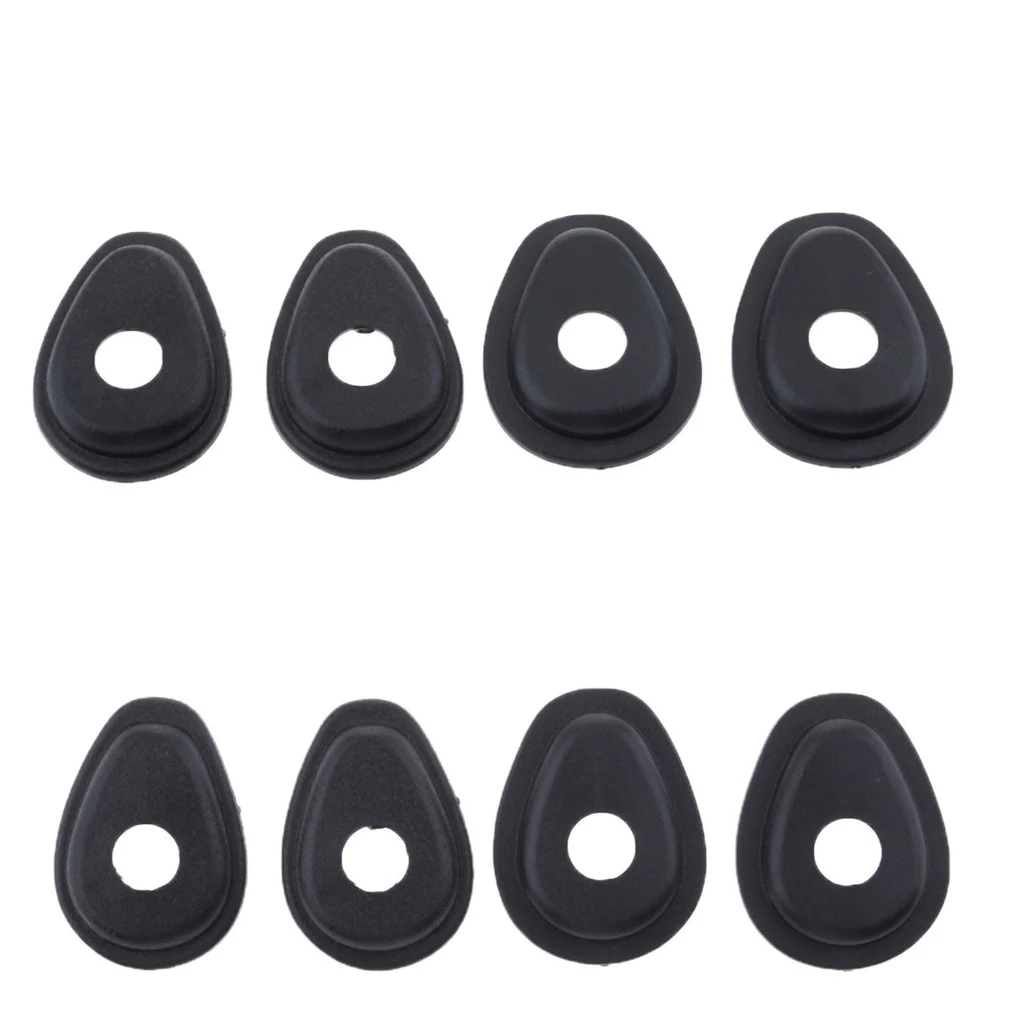 

8 Pcs/Set Motorcycle Front/Rear Indicator Adapter Turn Signal Spacers For YAMAHA MT-25/XSR & YZF-R6/FZ16 Etc 1.57x1.18x0.35 Inch