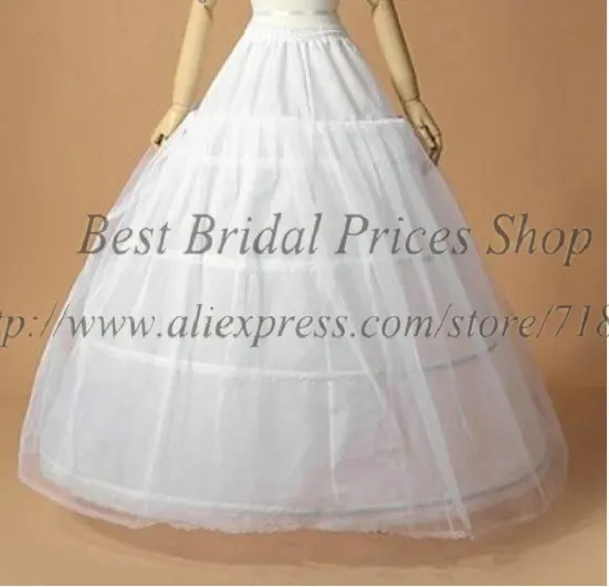 2016 white bridal petticoat wedding dress accessories free shippingin