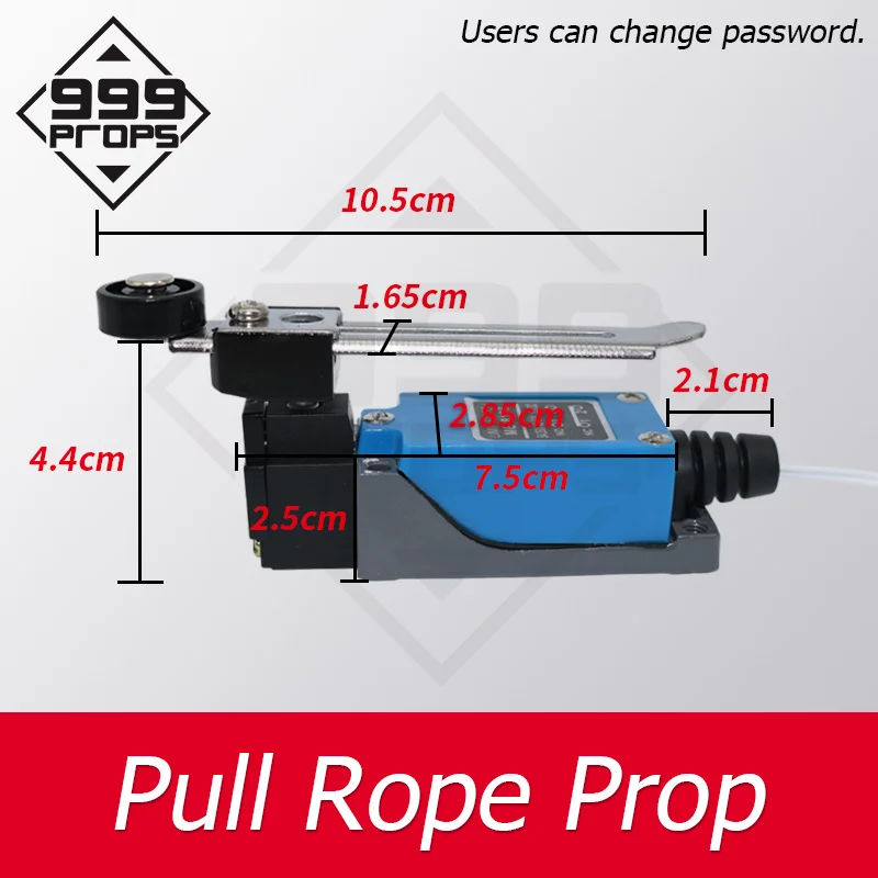 999 реквизит Потяните веревку реквизит для побега номер Потяните веревочные переключатели для правильного открытия двери DIY производство