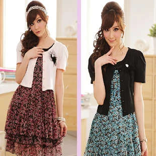short frock with shrug