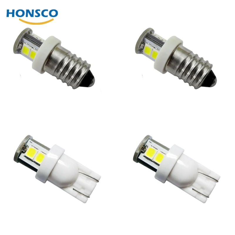 2 шт. Автомобильные светодиодные лампы BA9S T10 BAX9S 2835 7 SMD|Сигнальная лампа| |