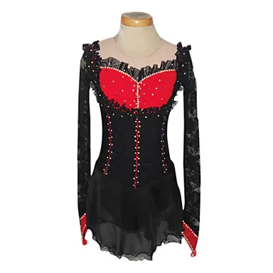 

Custom Figure Ice Skating Dresses Adult With Spandex Graceful New Brand Figure Skating Competition Dress DR2595