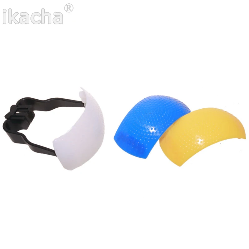 3 color Pop-Up Flash Bounce Diffuser